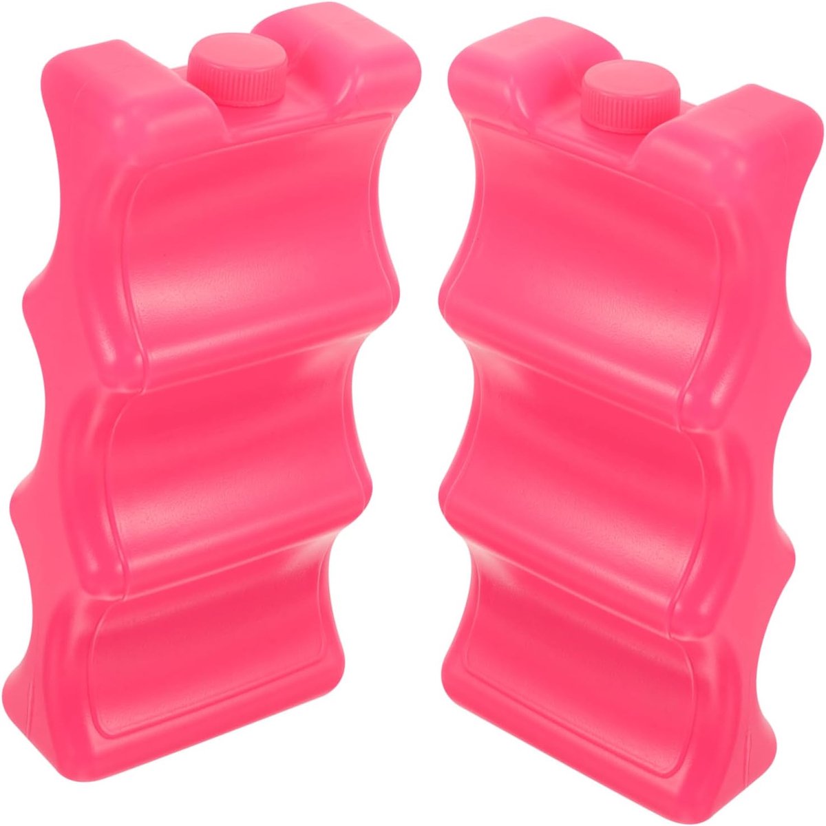 Koel Elementen - IJsblokjes - Moedermelk Koelen - Herbruikbaar - 21 x 10 x 5 cm - Roze