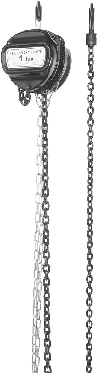 Handkettingtakel - Handlier Katrol - Zwaar Tillen - Volledig Verzinkt - 1000 kg 6 m
