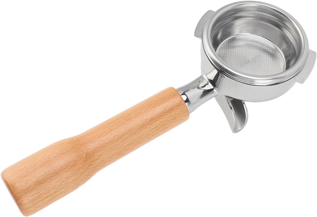 Koffiefilterhouder - Portafilter - Espresso Maken - Dubbele Uitloop - 58 Mm Diameter