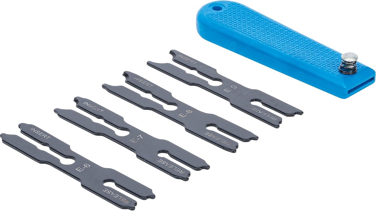 Borgring Gereedschapsset - E-ring Tang - Montage Demontage - 4-in-1 Functie - 26.5 x 19 x 3 cm - Zwart Blauw