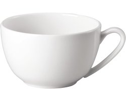Cappuccino Kop - Koffiekop - Warme Dranken - Beenderporselein - 022 L - Wit