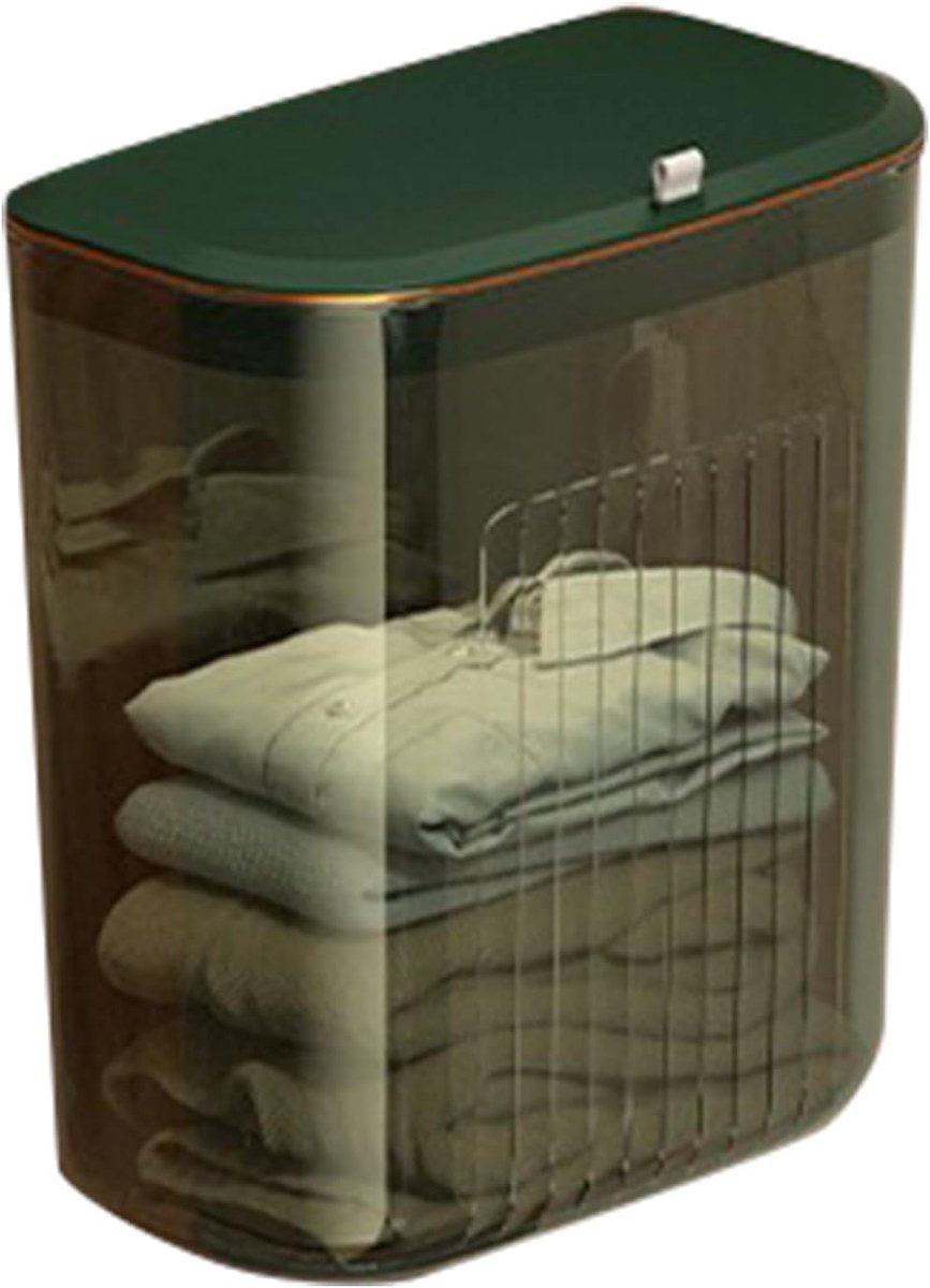 Wasmand - Opberger - Ruimte Besparen - Met Deksel - 15x245x29cm