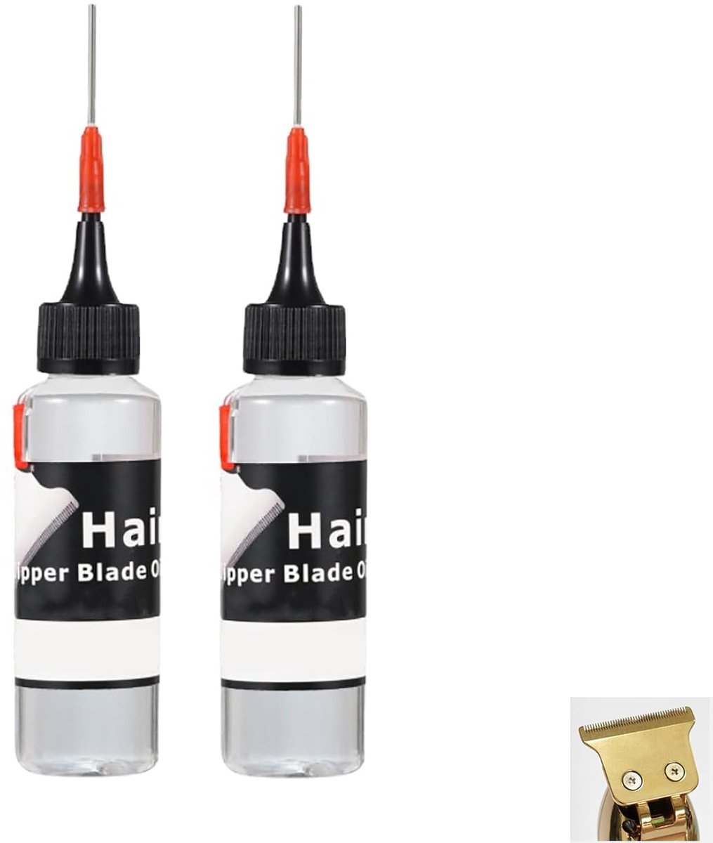 Scheerolie Set - Apparaat Smeermiddel - Onderhoud Apparaten - Dubbel Pakket - 60 ml Stuks