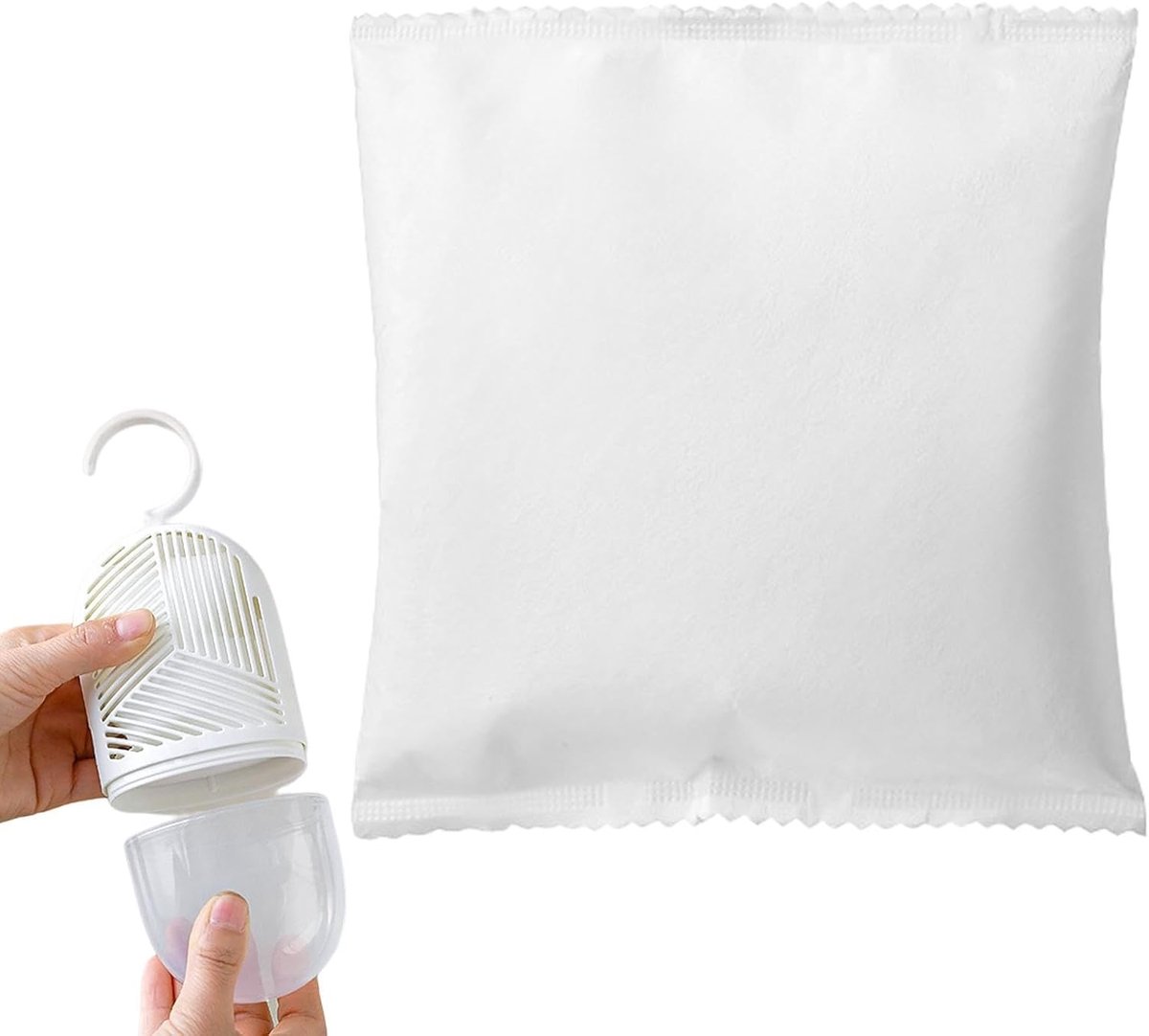 Vochtvreter Hangtas - Luchtontvochtiger Zakken - Kleding Beschermen - Wateropvangsysteem - 22 x 8.5 cm