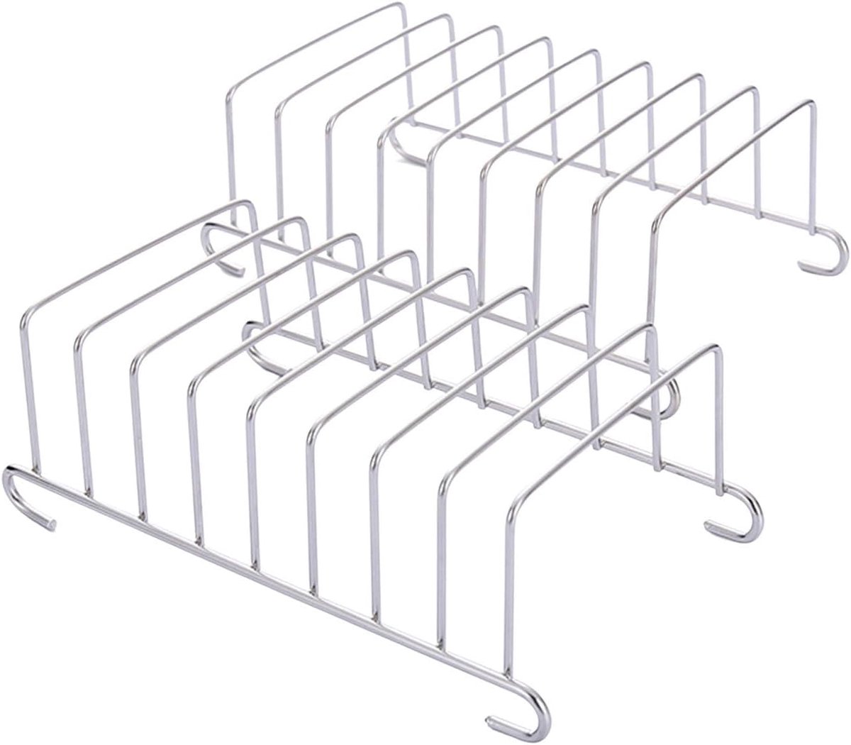 Broodrooster Standaard - Roestvrij Staal - Keuken Organizer - Compact Ontwerp - 15.5 x 8.5 cm