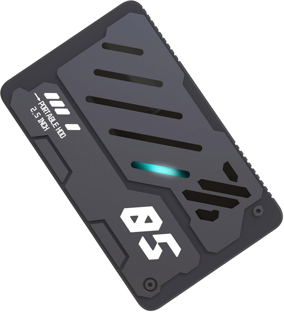 Externe Harde Schijf - Mobiele Opslag - Snelle Data Transfer - Aluminium Behuizing - 2.5 Inch