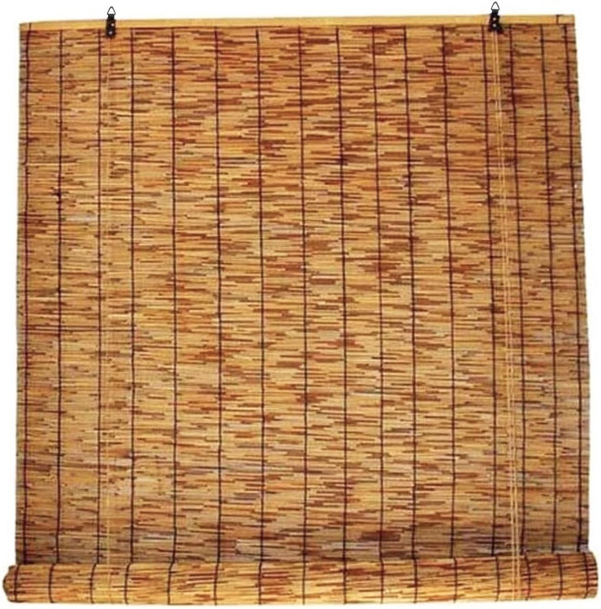 Bamboe Rolgordijn - Natuurlijke Zonwering - Privacy Buiten - Op Maat Gemaakt - 85 x 130 cm