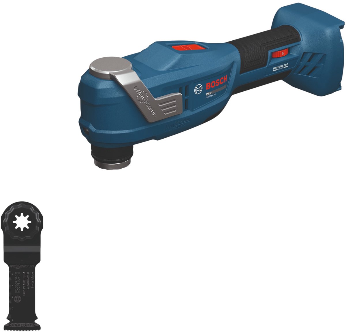 Bosch Professional PRO GOP 18V-30 Accu multitool 18V Basic Body - 06018G3000