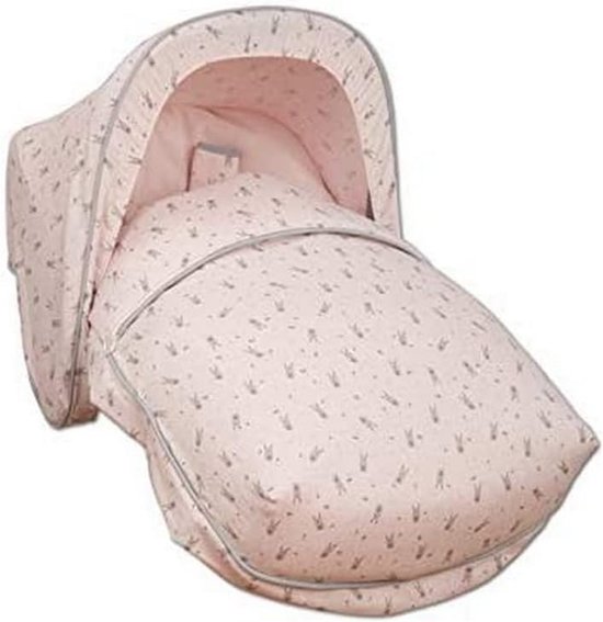 Baby Footmuff - Babyzak Autostoelhoes - Baby Vervoeren - Universele Pasvorm - 47 x 31 x 15 cm - Roze — afbeelding 2