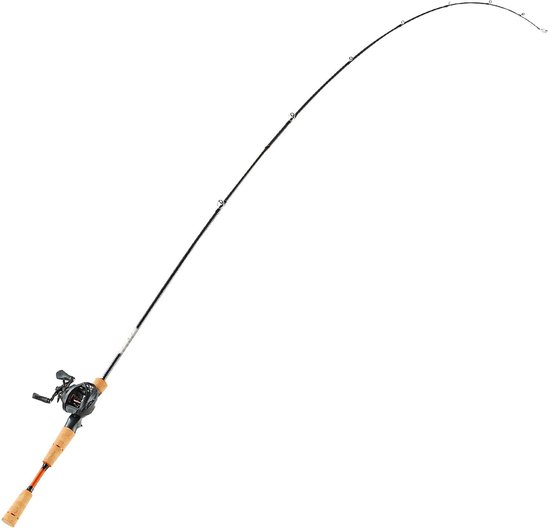 Baitcasting hengel en reel set - Baitcaster combo - IM7 Carbonvezel Hengel 2,0 m - Kogellagers 6+1 - Overbrenging 7,0:1 - Kurken Handgreep - Linkshandig - Voor Baars/Roofvis — afbeelding 3