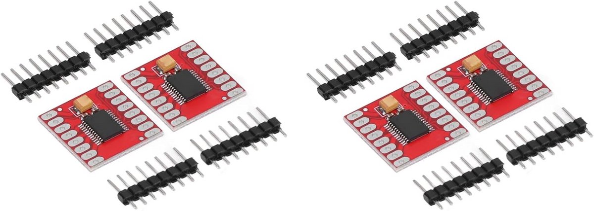 Dubbele H-brug Motor Driver Module voor DC en Stapmotoren - 4 Stuks