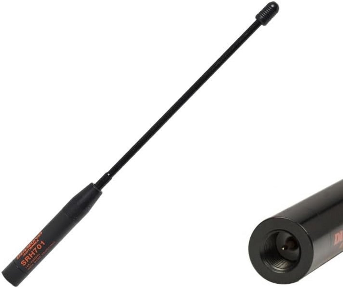 Dual Band Antennes 144/430 MHz met SMA-connector voor Laptops en Scanners
