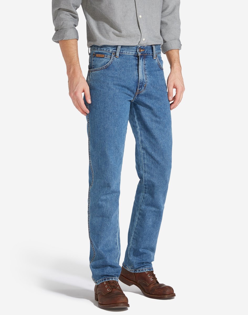 Jeans Wrangler texas vintage Spijkerblauw