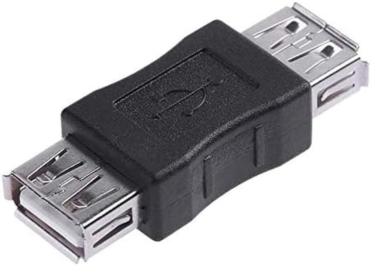 USB A Vrouwelijk naar Vrouwelijk Adapter Koppeling voor Verlenging
