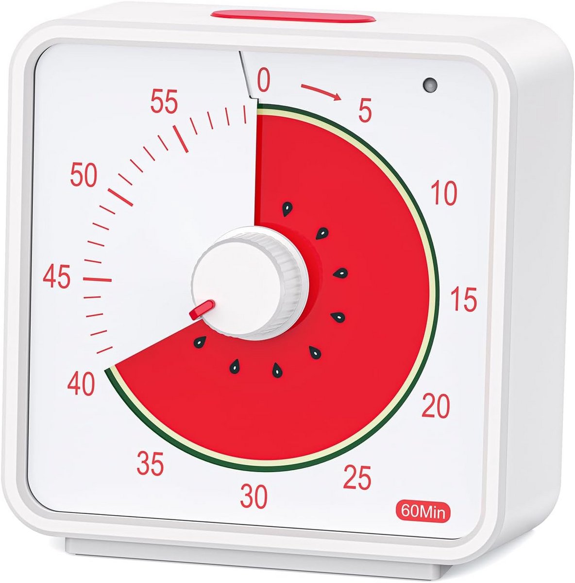Visuele Aftel Timer voor Kinderen met Fruit Design - 60 Minuten Tijdmanager