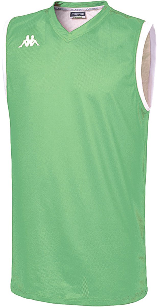 Jongens basketbalshirt Kappa Cefalu Zwart