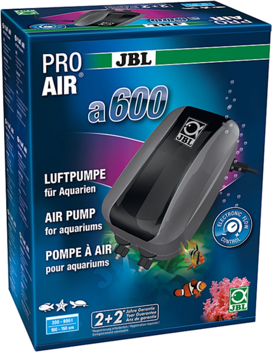 JBL ProAir A600 - Stille Aquarium luchtpomp