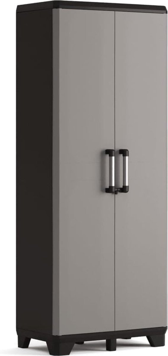 Keter Pro Opbergkast - 68x39x173 cm - Bezemkast - Garage Opbergkast