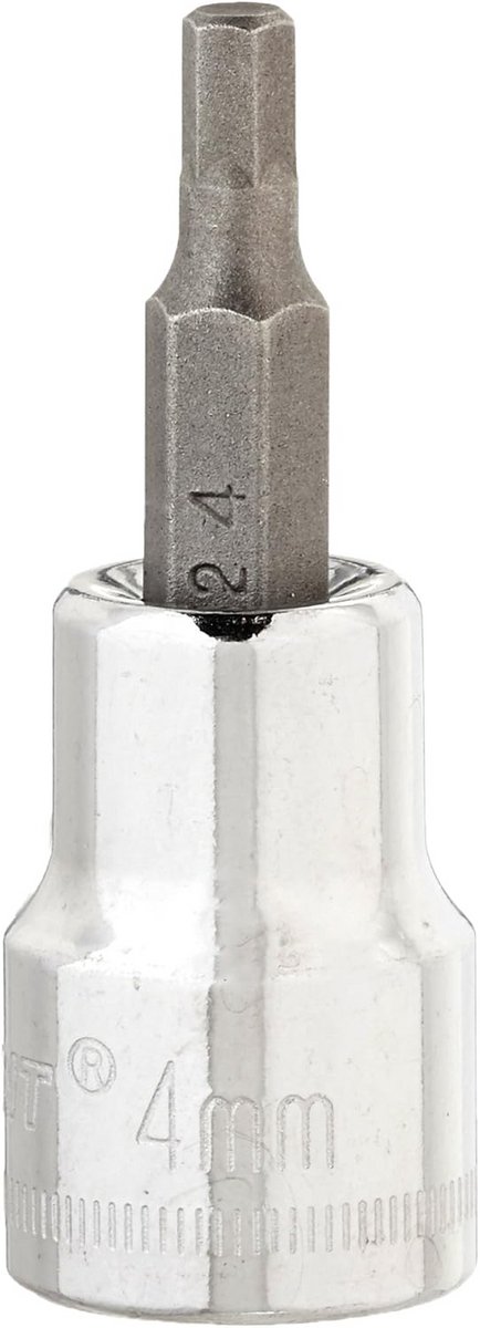 Dopsleutel Set met 3/8 inch Aandrijving en 4mm Zeskant Bit