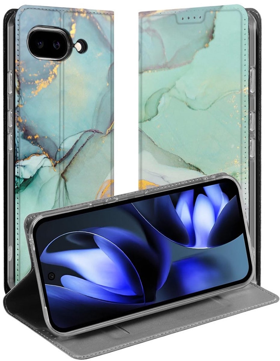 Google Pixel 9a Book Cover Watercolor Mix