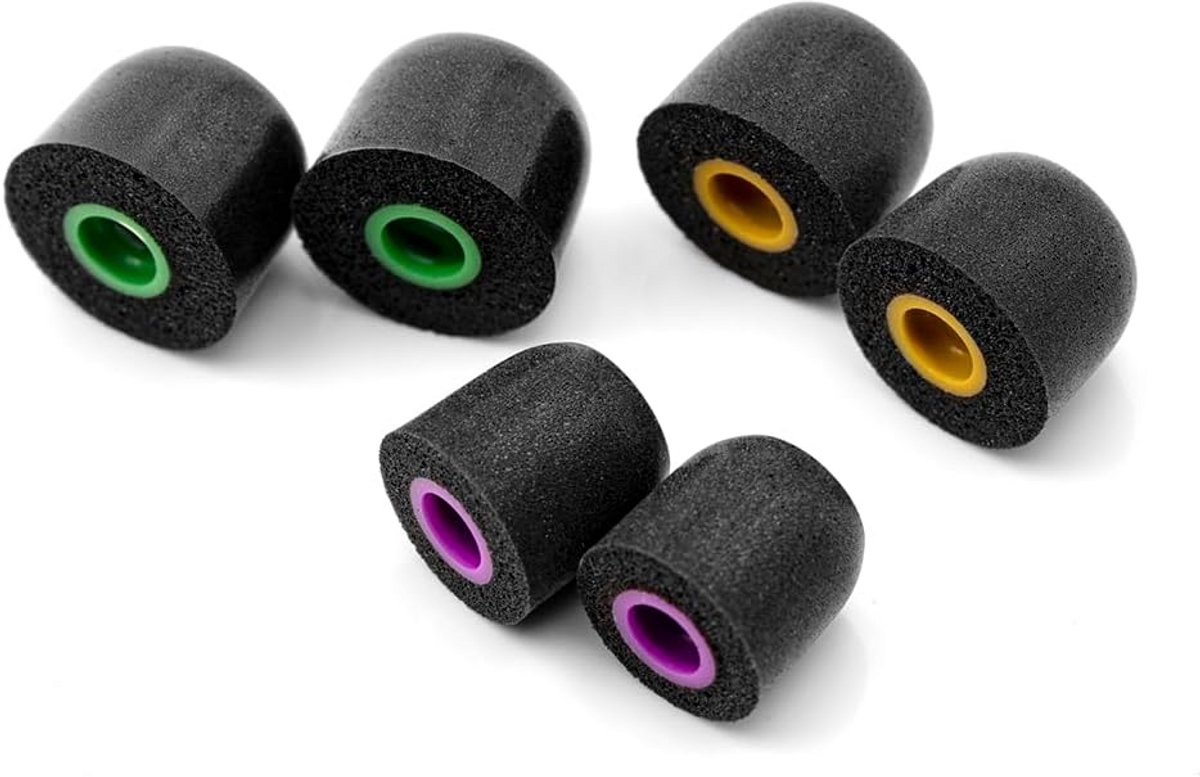Oordopjes Schuim Tips Vervanging voor In-Ear Monitors en Oortelefoons
