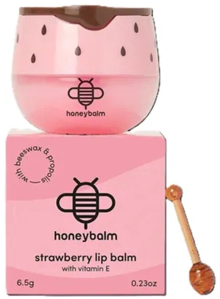 Honeybalm Lipbalm Strawberry Spf 25 - 6,5 gr
