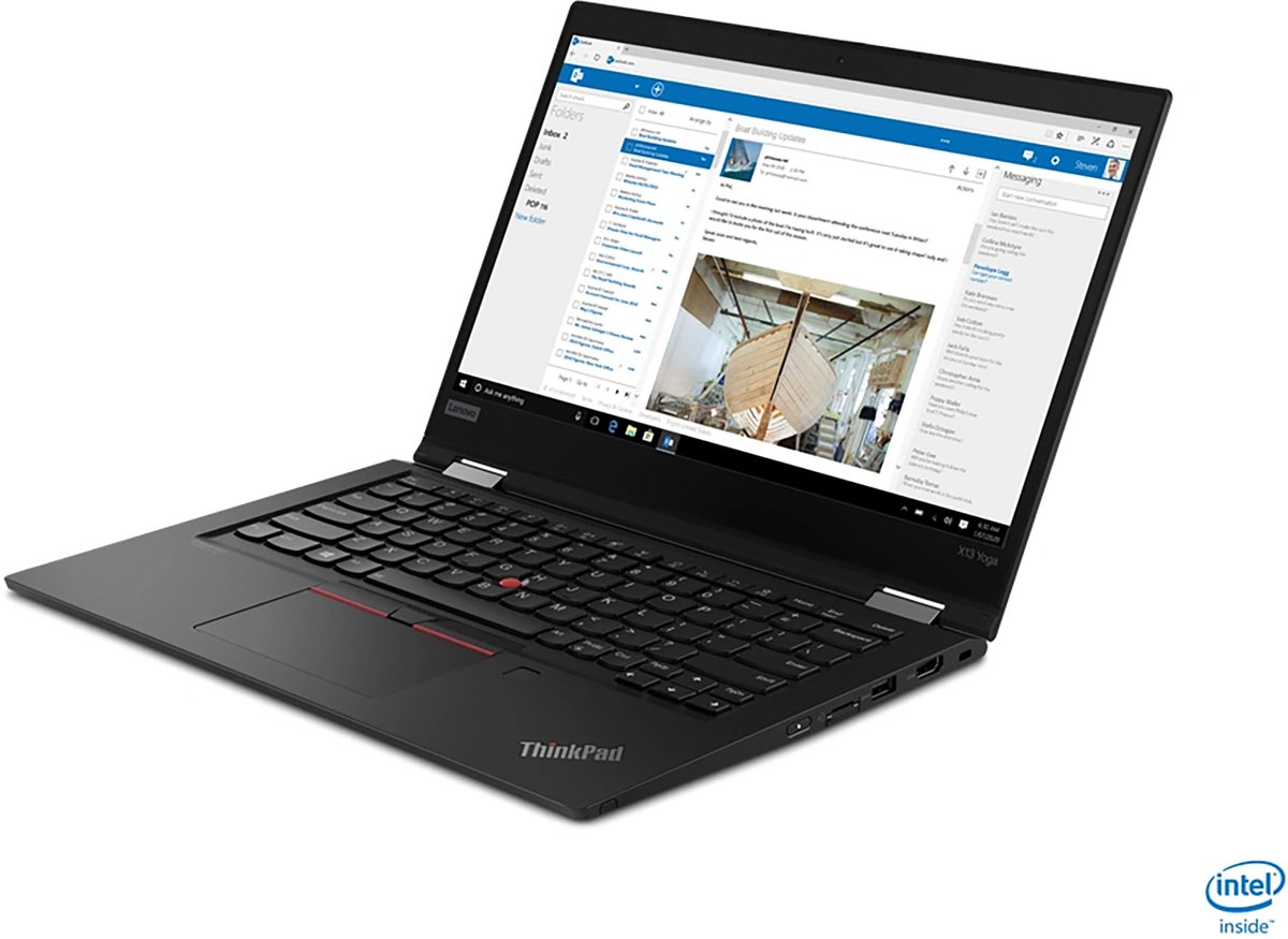 Lenovo ThinkPad X13 AMD Ryzen™ 3 PRO 4450U Laptop 33,8 cm (13.3") HD 8 GB DDR4-SDRAM 256 GB SSD Windows 11 Pro Zwart thumbnail 7