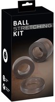 You2Toys - Équipement d'étirement de sac de balle Orgasme d'intensification en 3 pièces et sensation d'étirement agréable - Marron