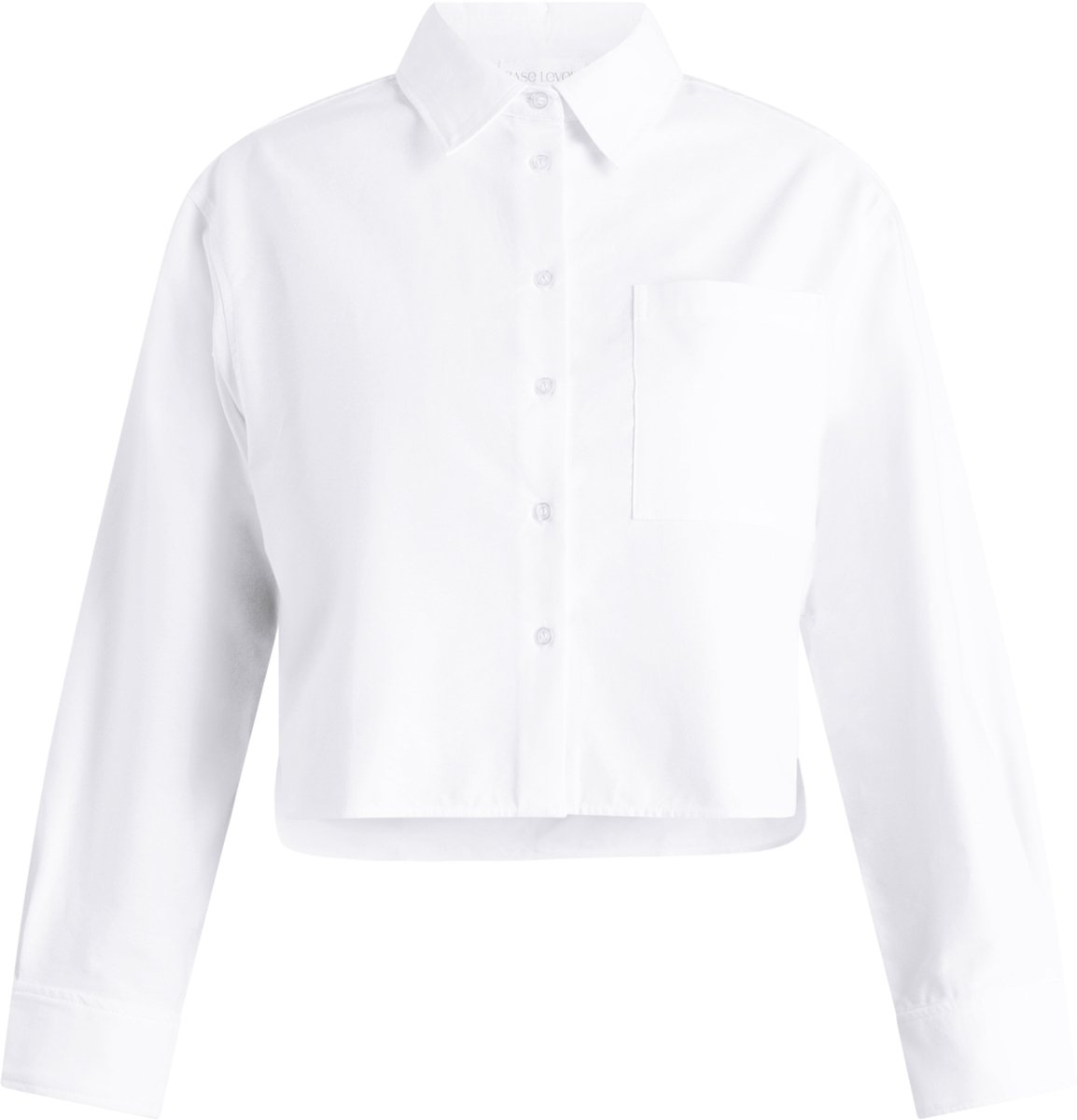 BASE LEVEL CURVY Bella Tops - White - maat 5(58/60)