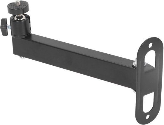 Projector Wandbeugel Universeel 1/4 Inch Schroefdraad Opvouwbaar Zwart – Verstelbare Muurhouder
