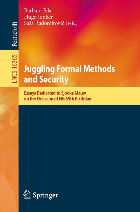 Computer Science (R0) - Juggling Formal Methods and Security - cover