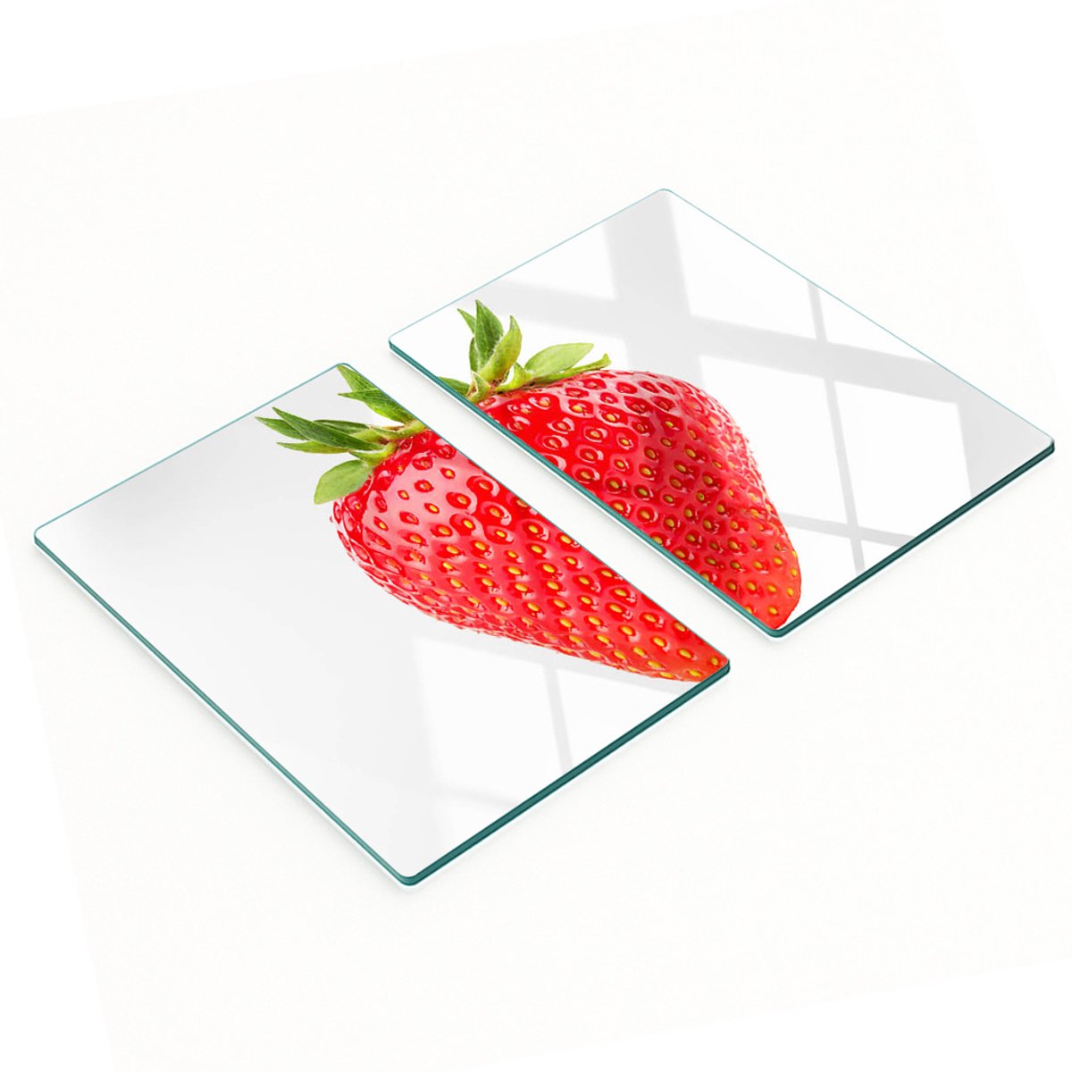 Multifunctionele decoratieve keukenplanken van geharde aardbei, 2x40x52 cm