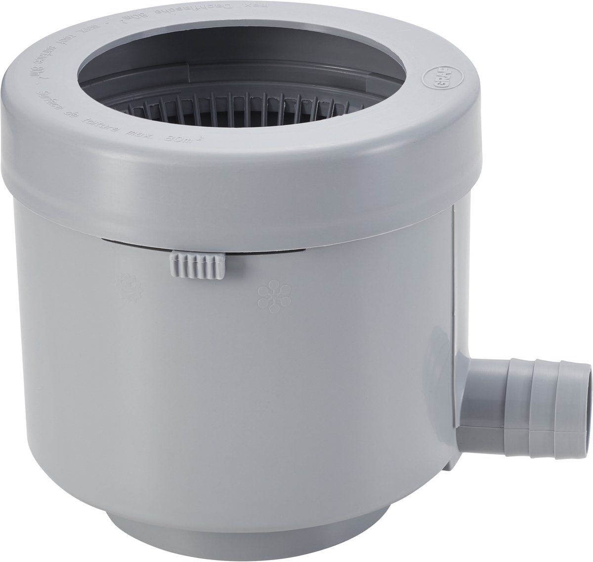Garantia Collecteur d'eau de pluie de luxe DN 70