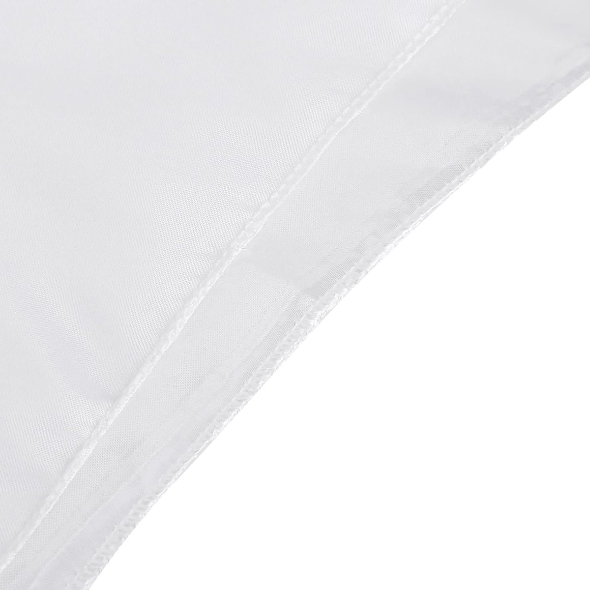 Rechthoekig Tafelkleed - Tafeldecoratie - Banket Decoratie - Vlekbestendig - 145x320 Cm - Wit