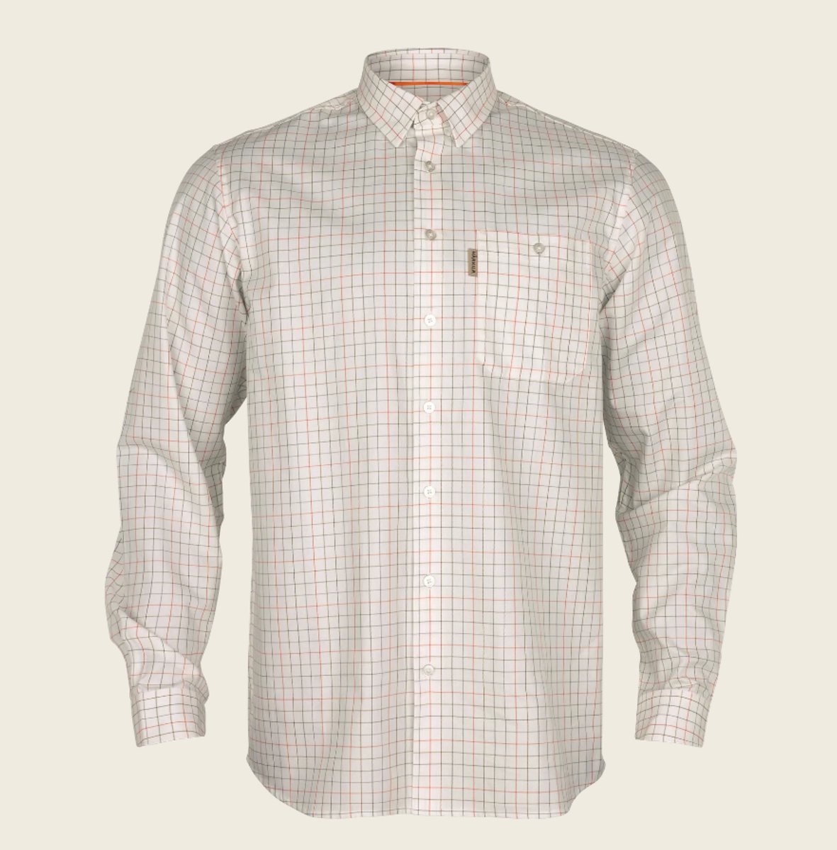 Portfield L/S shirt Outdoorhemd Scandinavische hemd Jachthemd Oranje Maat -XL