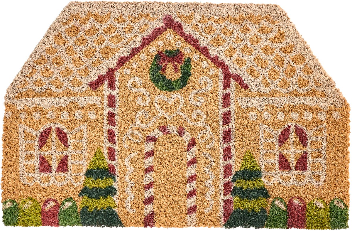 Beliani SELATNA - Deurmat - Natuurlijk - 45 x 75 cm - Kokos