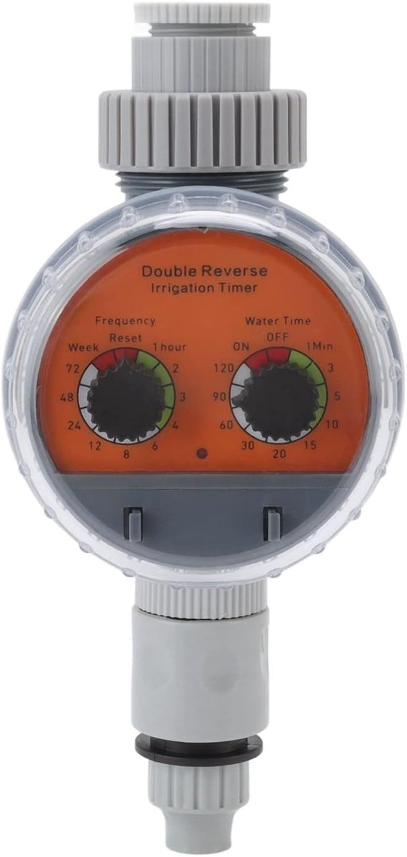 Automatisch irrigatiesysteem - Watergift timer - Tuin bewateren - Werkt zonder waterdruk - 8.5D x 8.5H cm