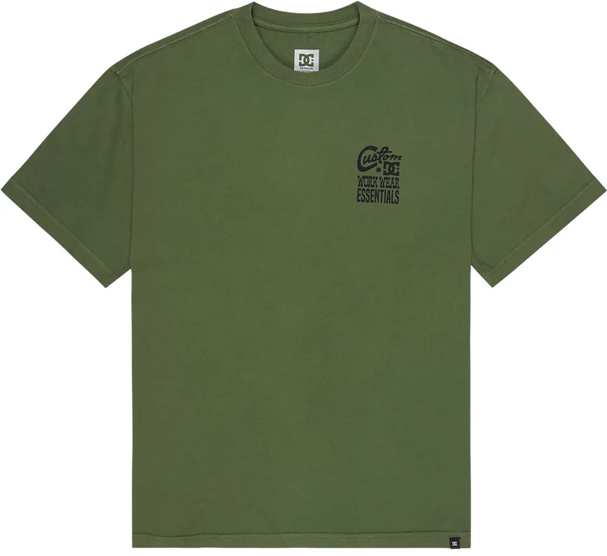 Dc Shoes Knotted T-shirt Met Korte Mouwen XL Man Groen