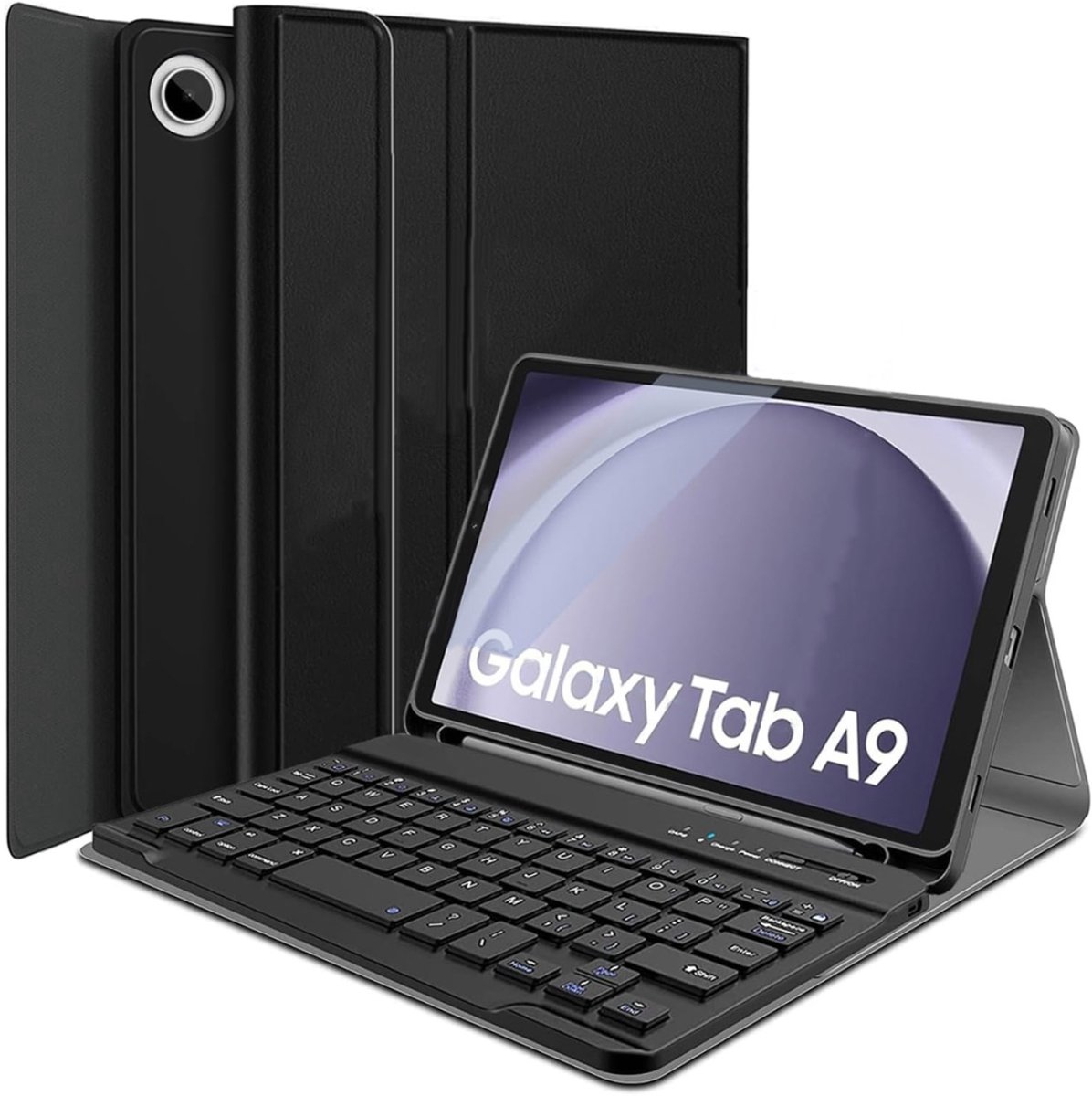 EtuiTab Samsung Galaxy - Etui Klawiatura - 8,7" - Bluetooth - Zwart