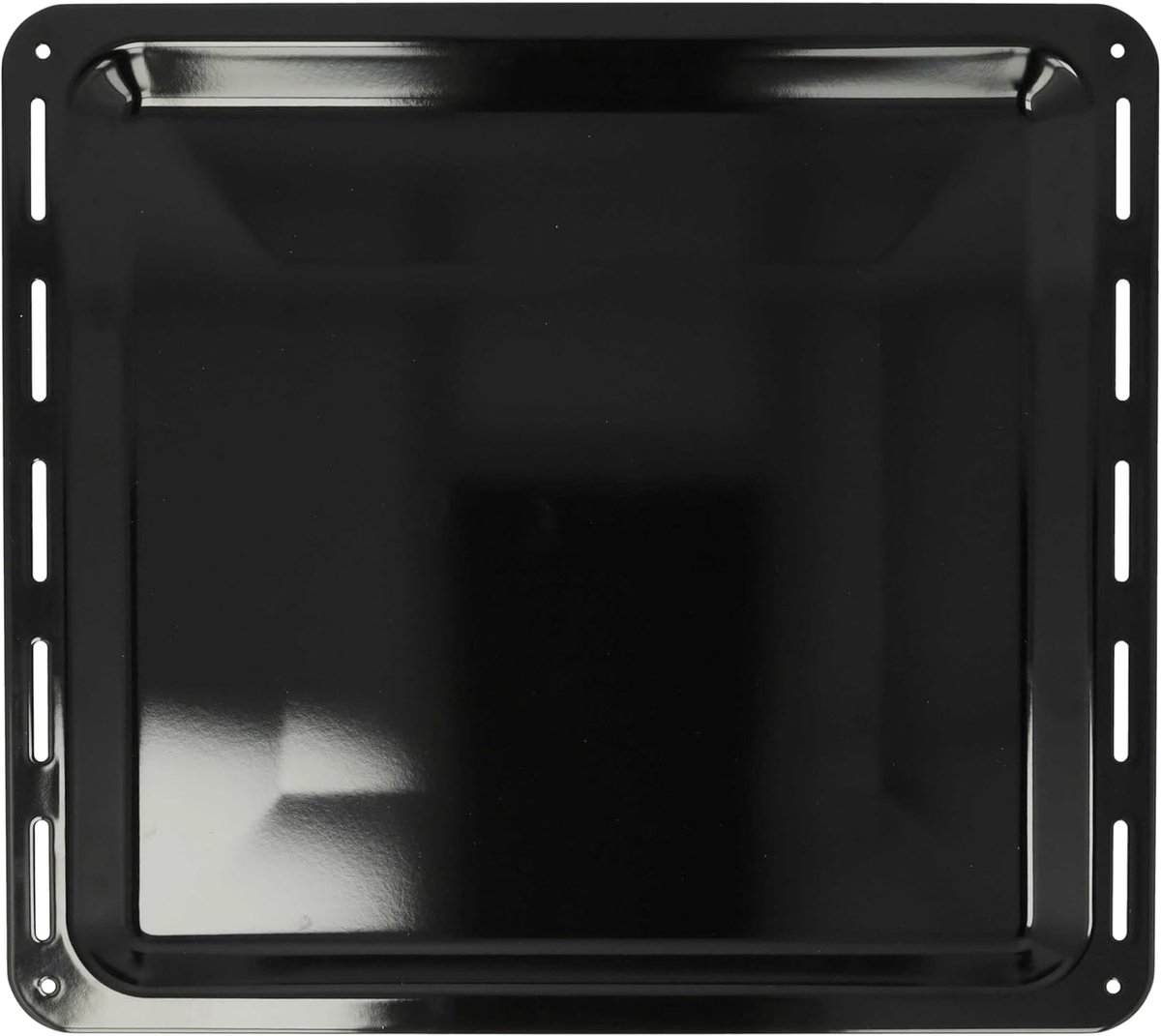 Oven Bakplaat Oven Bakken Thuis Antiaanbaklaag Vaatwasserbestendig 42 x 37.5 cm Zwart