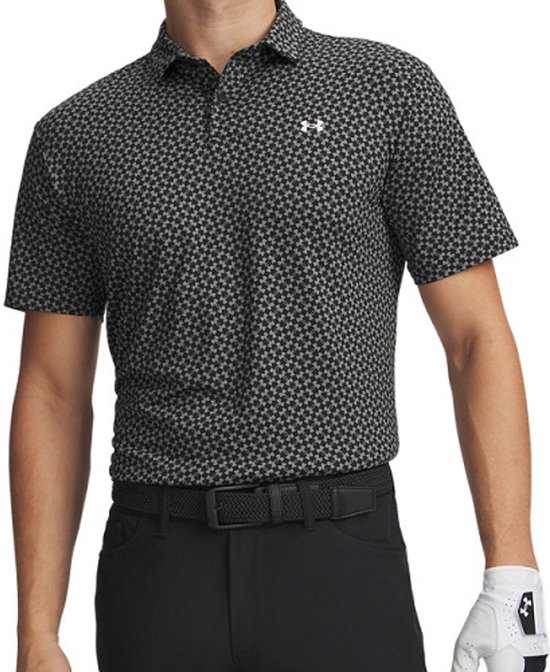 Under Armour T2G Polo Print Diagonal Heartbeat van Under Armour — afbeelding 4