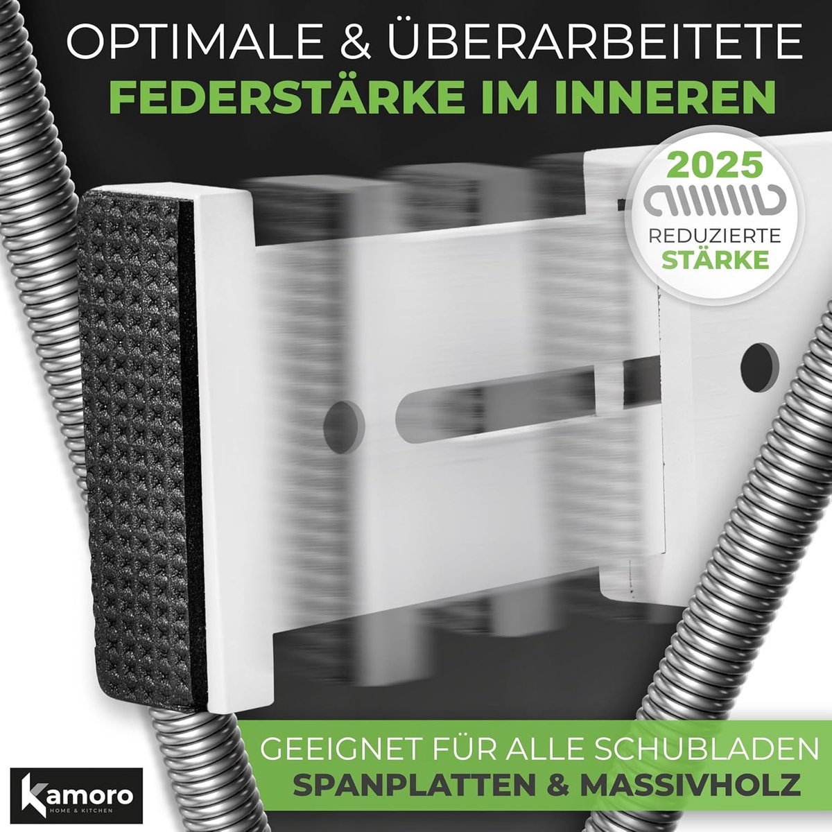 Ladeverdelers Set - Verstelbare Organizers - Kast Opruimen - Veerkrachtige Grip - 30-43 cm - Wit