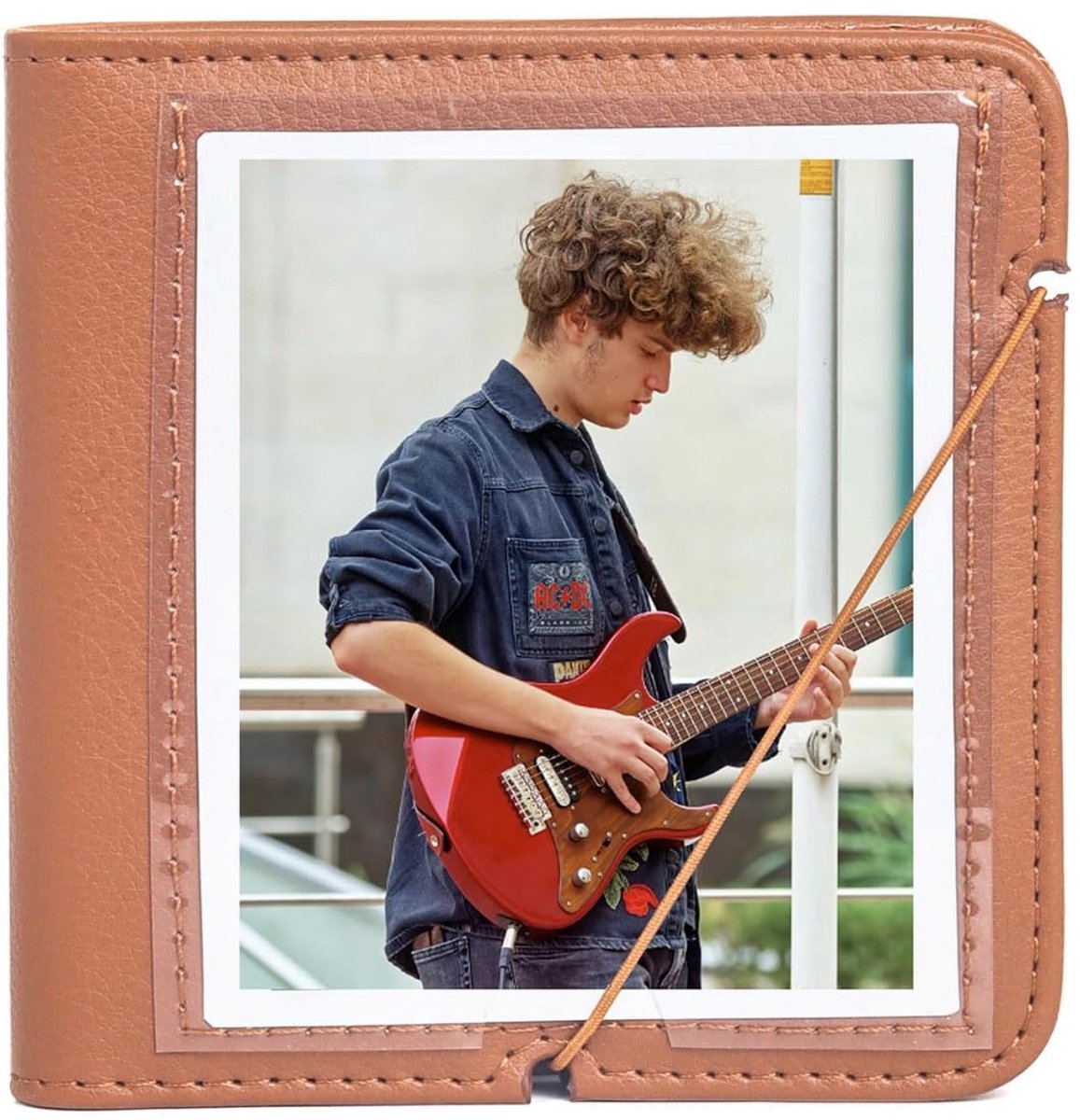 EtuiTab - FujiFilm Instax Album - 28 Foto's - Bruin - Eco-leer