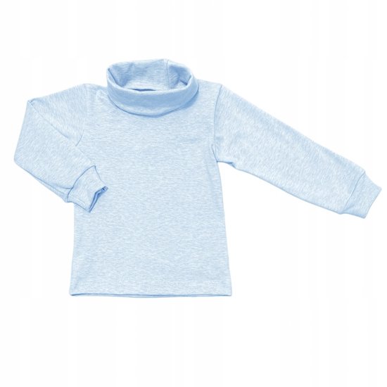 Dartomik - Kinder Golf - Blauwe Melange - Maat 110 - Oeko-Tex Gecertificeerd van Merkloos — afbeelding 2