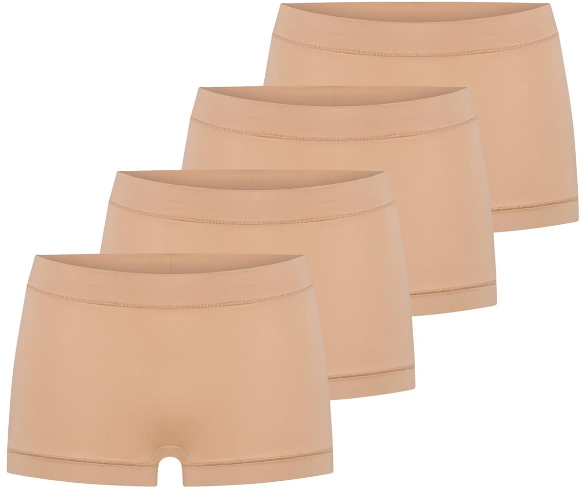 Schiesser Dames boyshort 4 pack Unique Micro