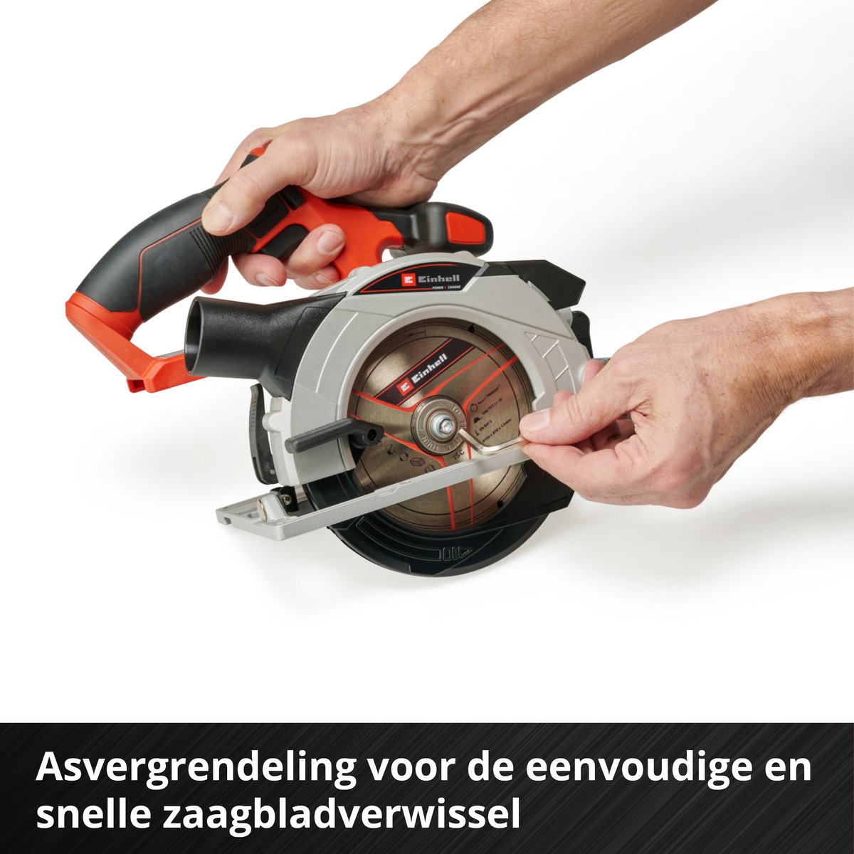 Einhell TE-CS 18/150 Li Solo: compacte 18V cirkelzaag thumbnail 4