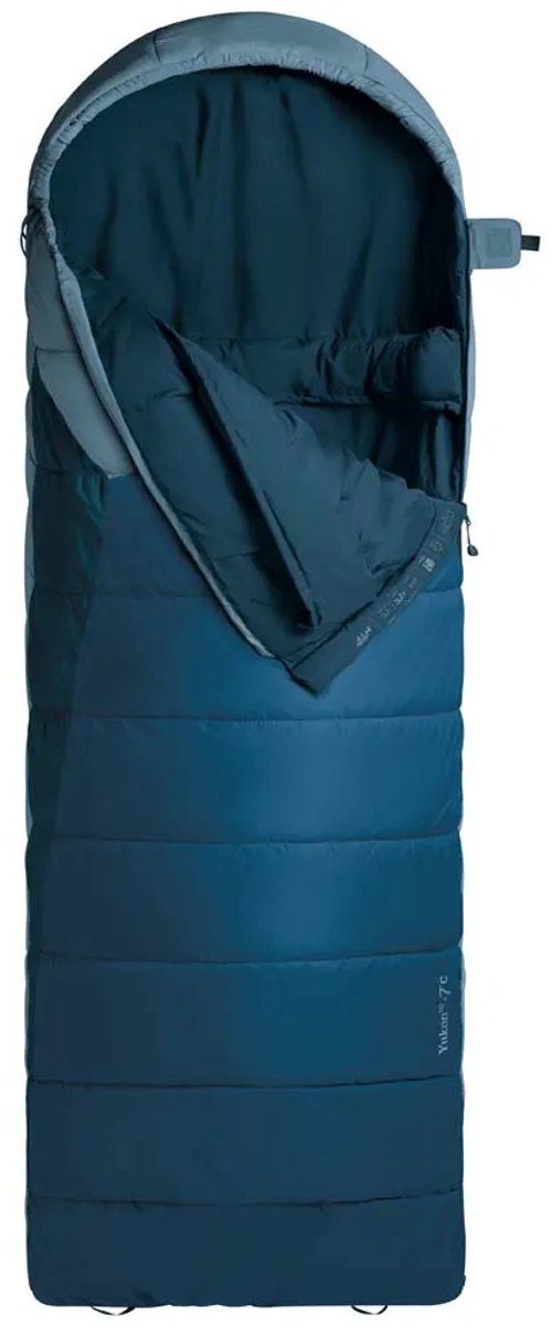Ferrino Yukon Plus Sq Slaapzak Blauw One Size / Left van Ferrino — afbeelding 2
