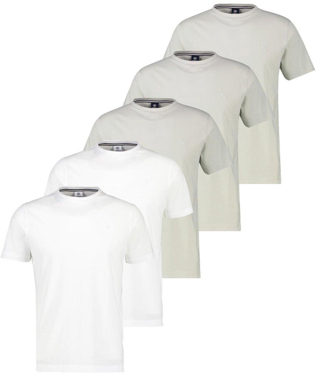 LERROS Heren t-shirt 5 pack Basic