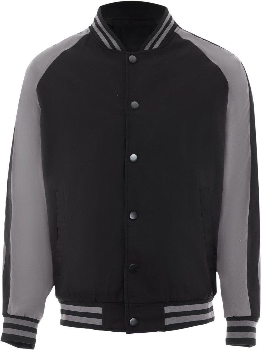 TEYLON Jacke Schwarz-grau