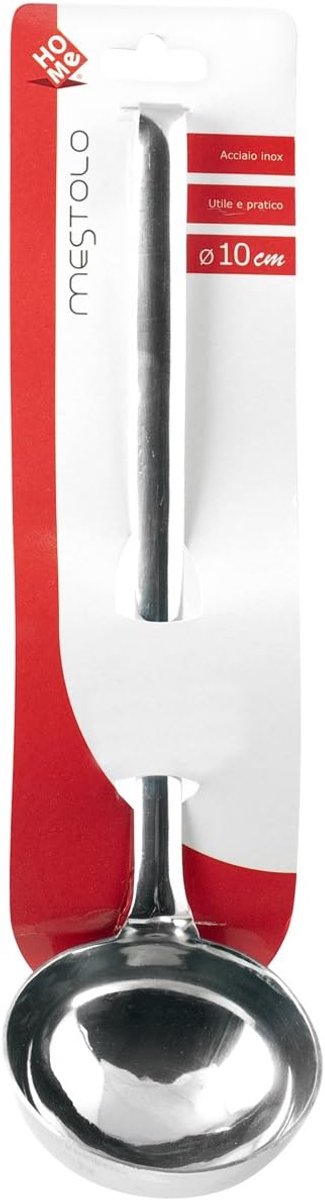 Pollepel - Opscheplepel Soeplepel - Serveren van gerechten - Vaatwasserbestendig - 10 cm - Staal